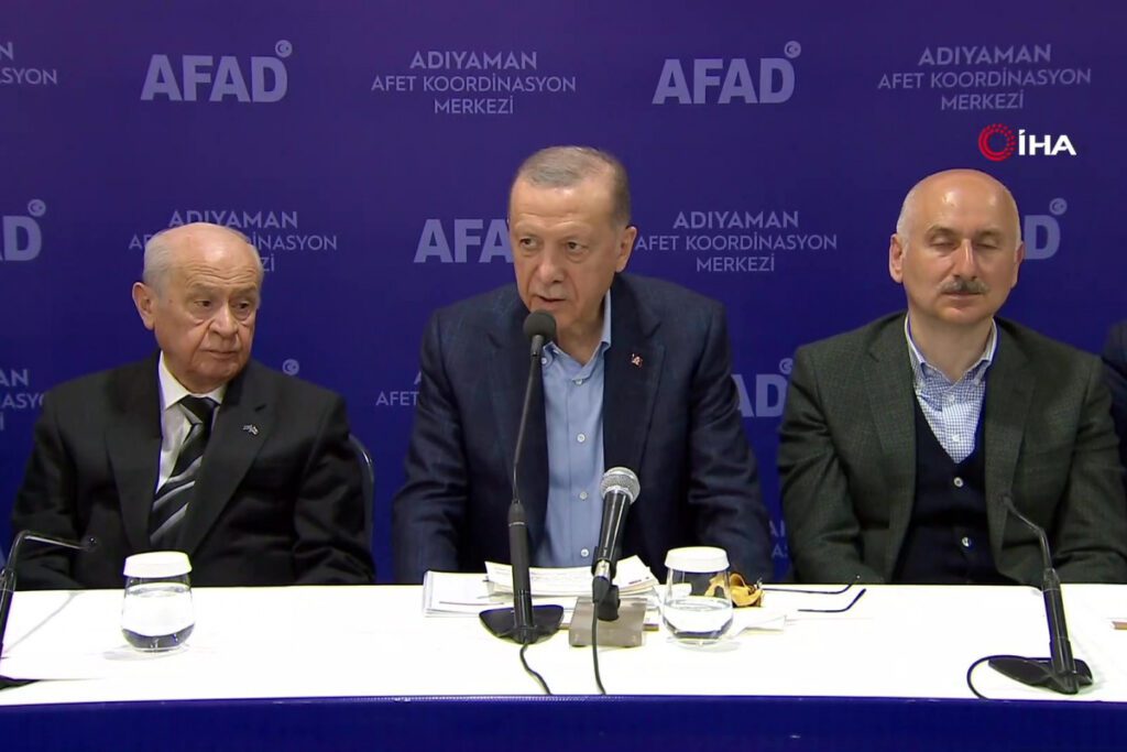 Cumhurbaşkanı Erdoğan ve Bahçeli Adıyaman’da