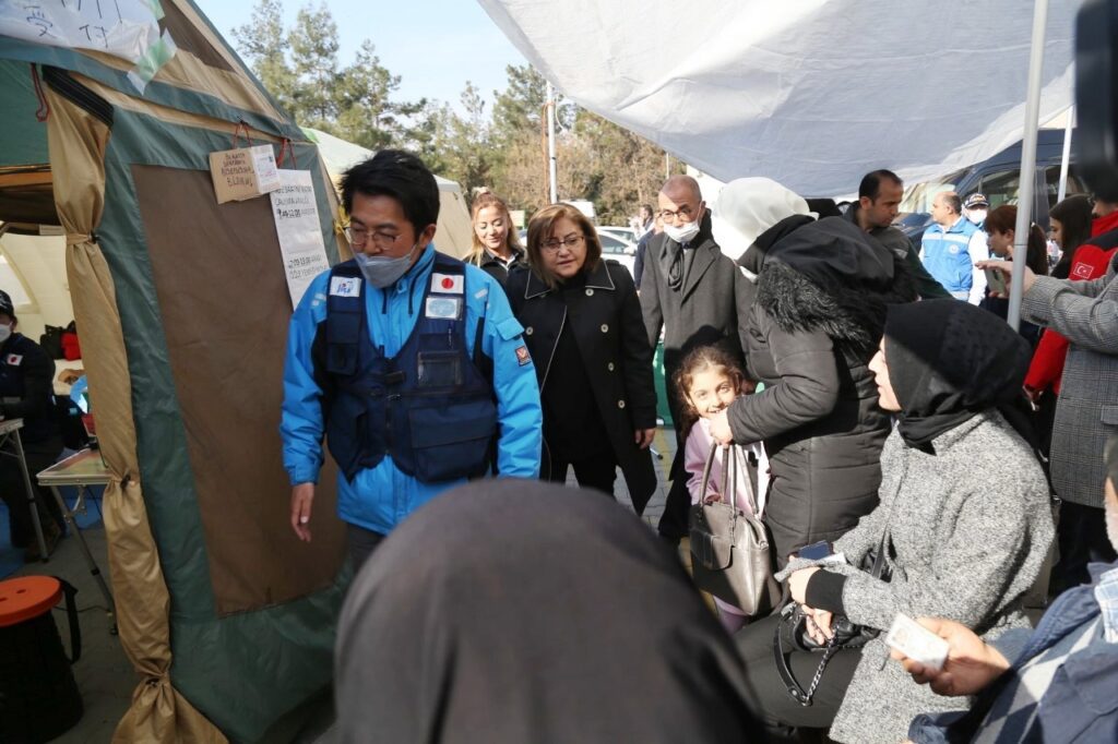JAPONYA EN BÜYÜK SAHRA HASTANESİNİ GAZİANTEP’TE KURDU