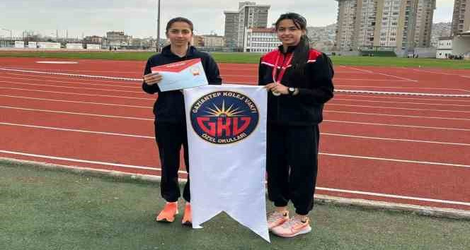 ATLETİZMDE GAZİANTEP KOLEJ VAKFI BAŞARISI