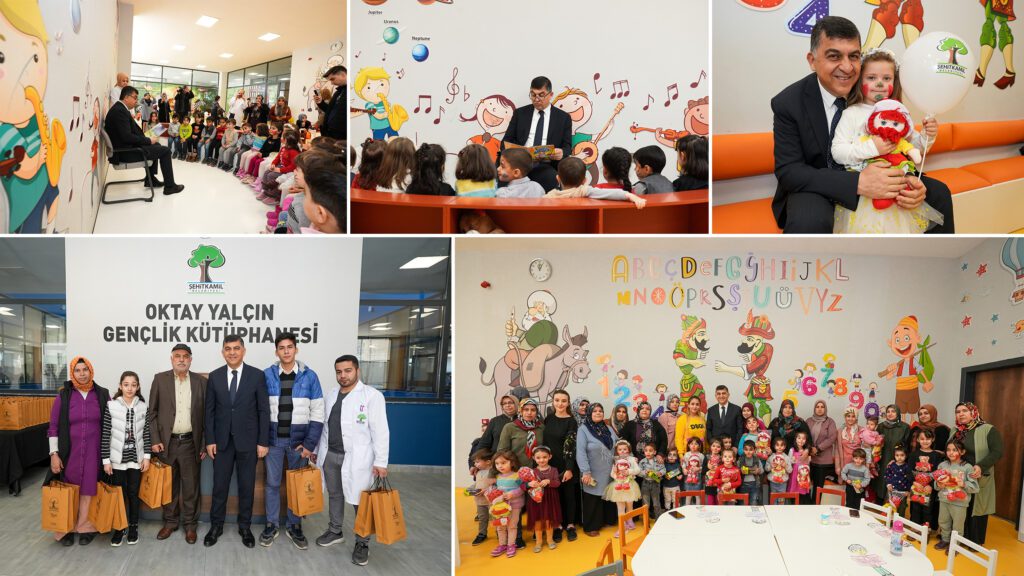 BAŞKAN FADILOĞLU, MİNİK ÖĞRENCİLERE MASAL OKUDU