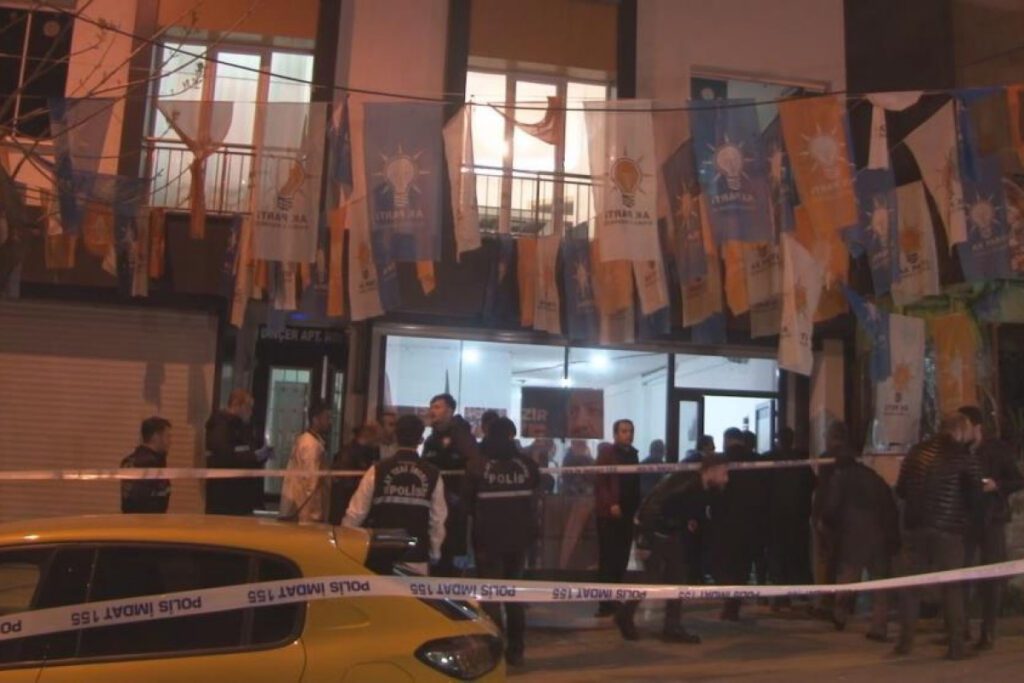 AK Parti seçim bürosuna saldırı