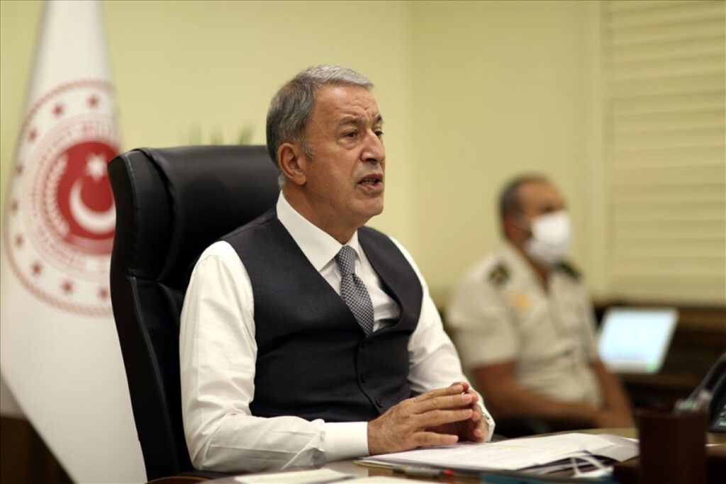 Bakan Akar’dan İsrail’in Gazze Şeridi’ne yönelik saldırılarına sert tepki