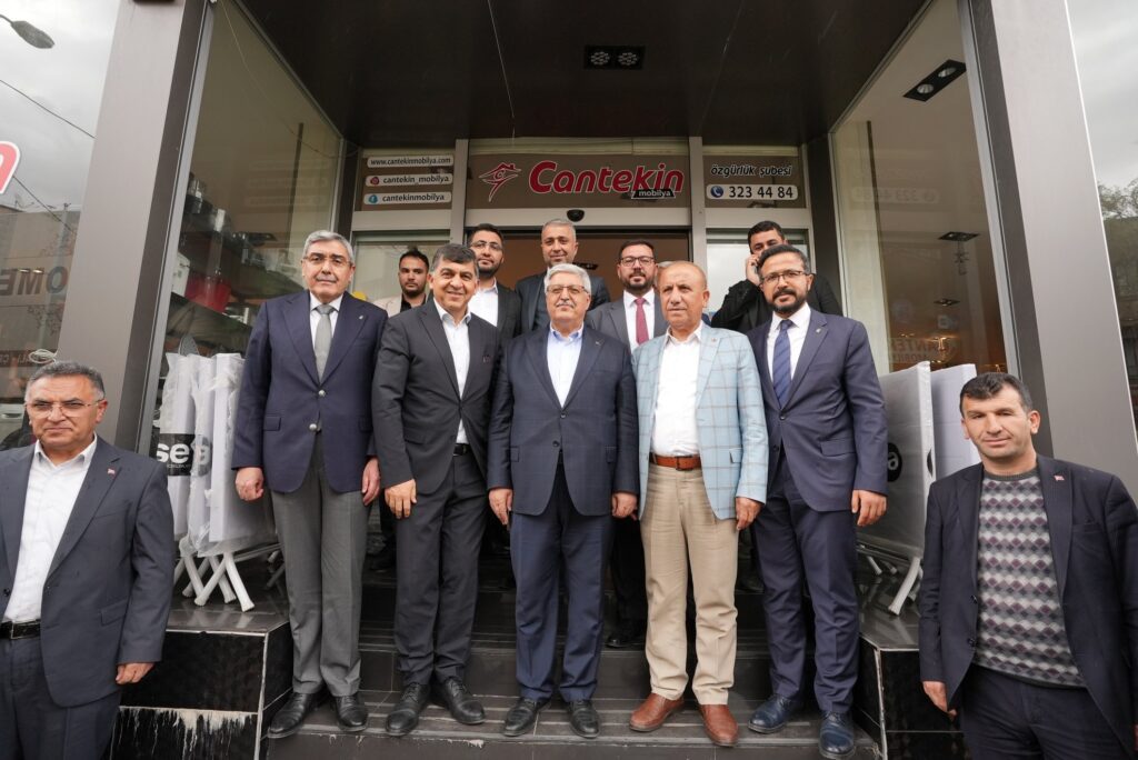 FADILOĞLU ÖZKEÇECİ İLE BİRLİKTE ESNAFI ZİYARET ETT