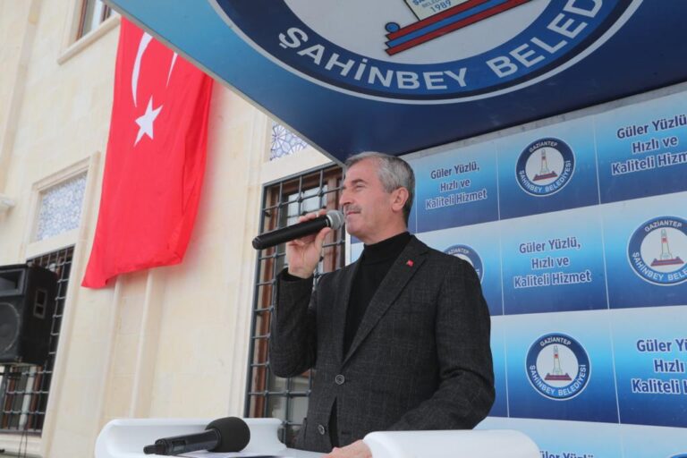 ŞAHİNBEY BELEDİYESİ’NDEN MAVİKENT MAHALLESİ’NE BİR CAMİ DAHA