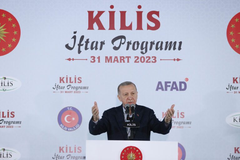 “Türkiye bu büyük afetin de üstünden gelerek, hedeflerine doğru ilerlemeye devam edecektir”