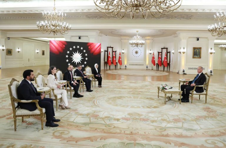 Cumhurbaşkanı Erdoğan, TVNET yayınına katıldı