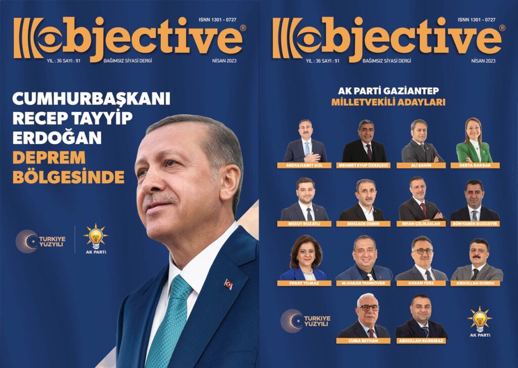 OBJEKTİF DERGİSİ’NİN NİSAN 2023 SAYISI ÇIKTI