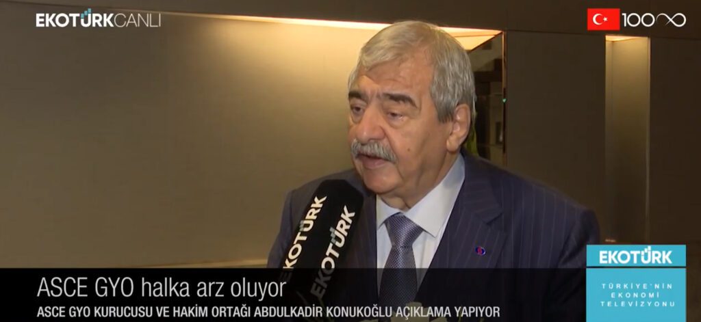 ASCE GYO HALKA ARZ OLUYOR
