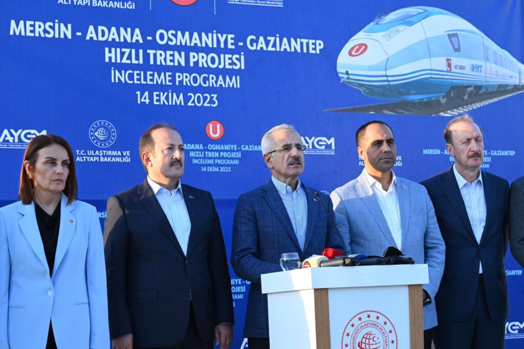 MERSİN-ADANA-OSMANİYE-GAZİANTEP HIZLI TREN HATTI PROJESİ