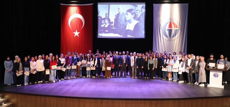 GAÜN’DE SERTİFİKA TÖRENİ