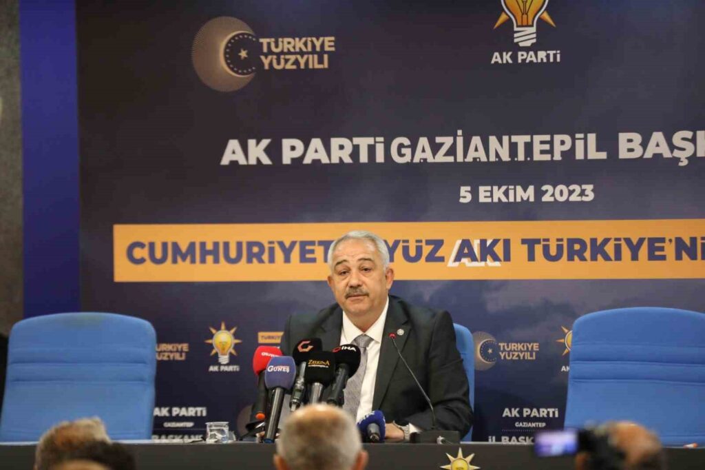 AK Parti Gaziantep İl Başkanı Murat Çetin: “Türkiye Yüzyılı için hep ileri”