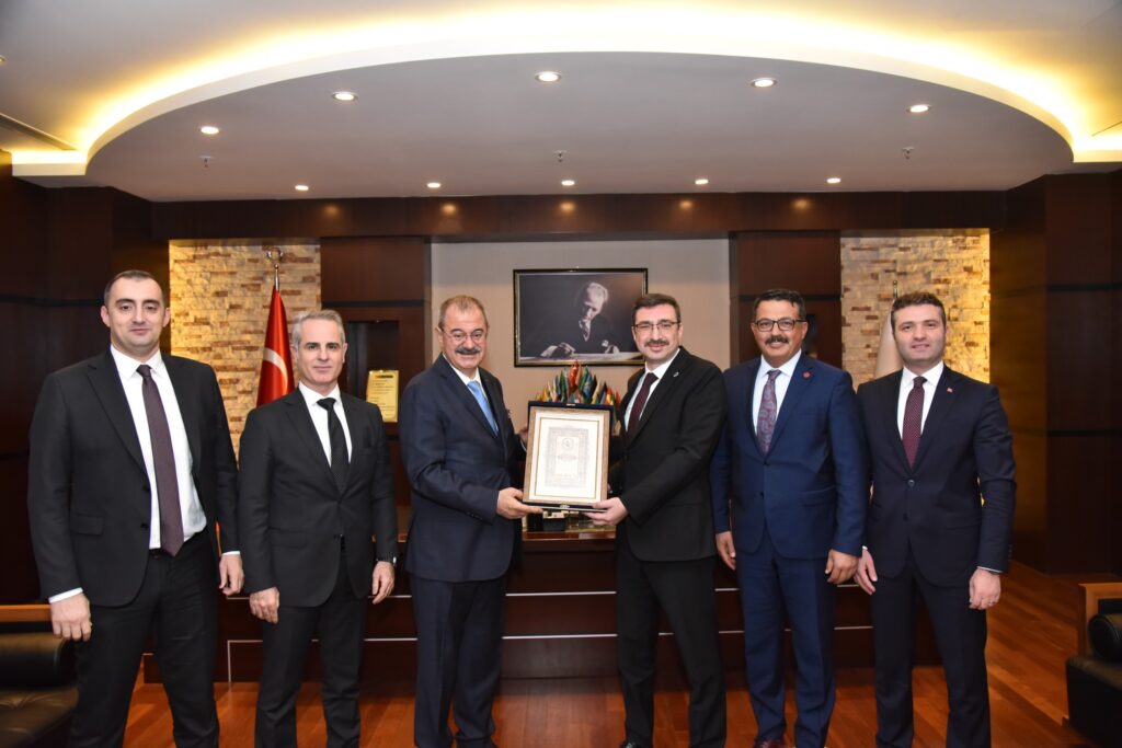 SPK BAŞKANI İBRAHİM ÖMER GÖNÜL’DEN GSO’YA ZİYARET