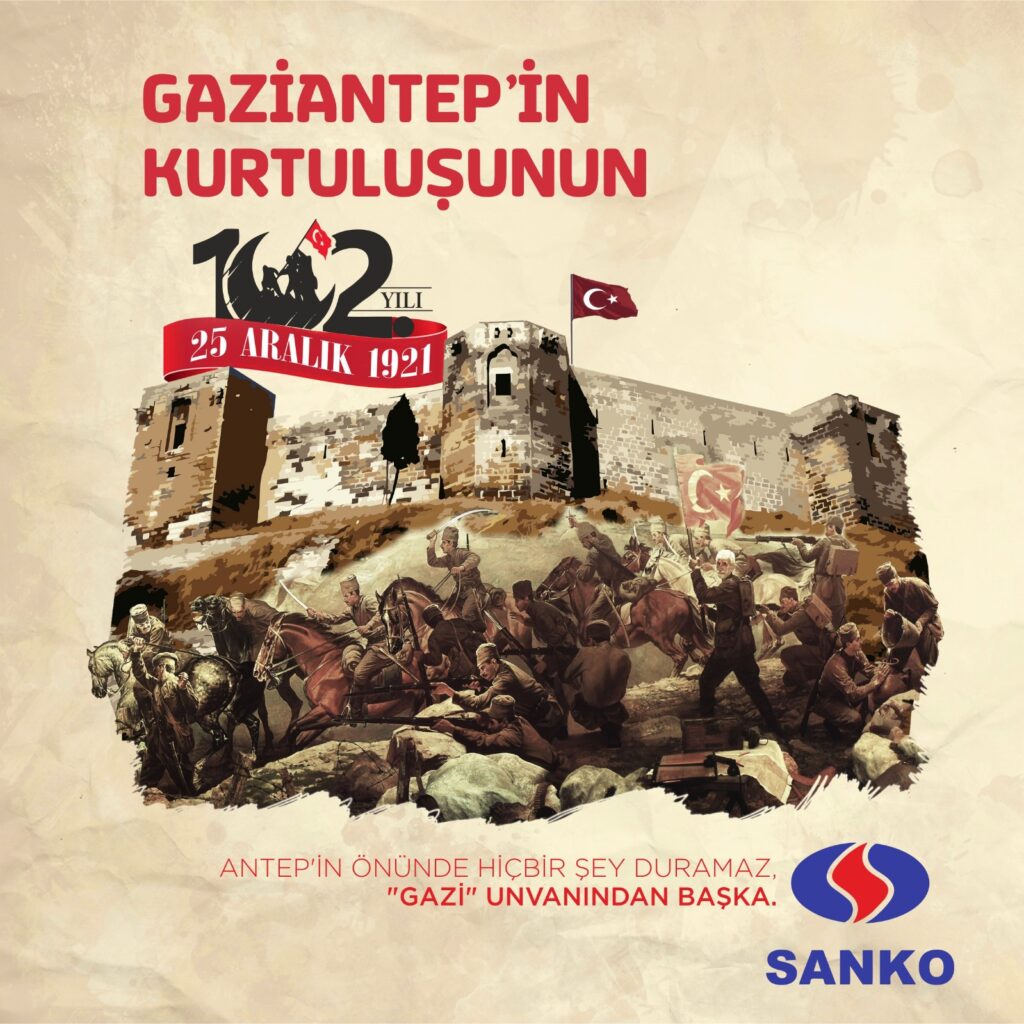 SANKO HOLDİNG: “ANTEP’İN ÖNÜNDE HİÇBİR ŞEY DURAMAZ. ‘GAZİ’ UNVANINDAN BAŞKA”