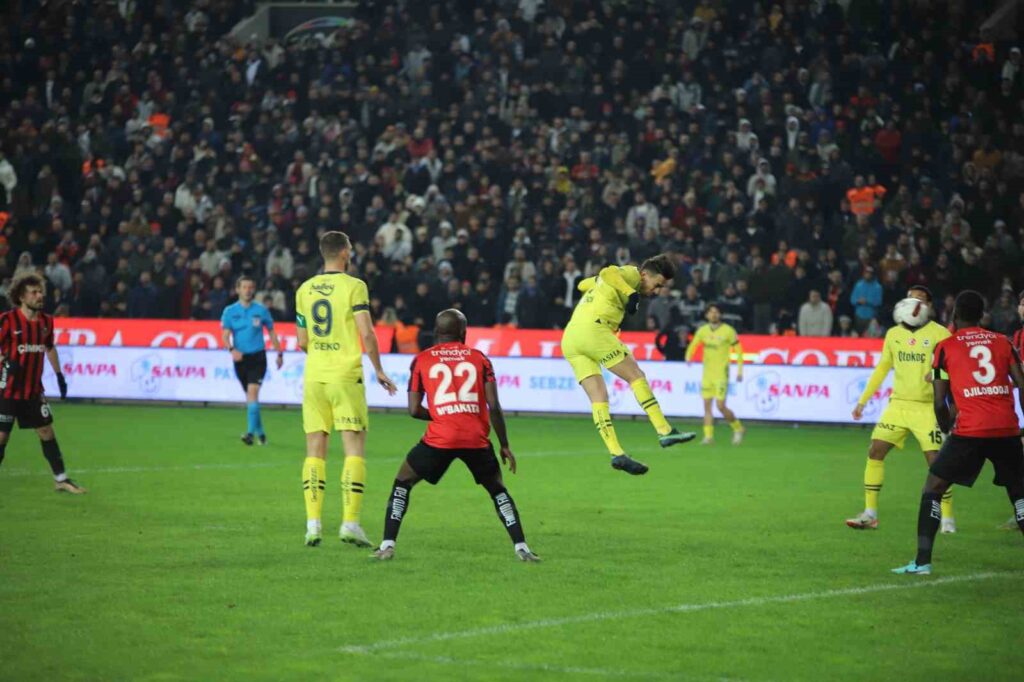 Trendyol Süper Lig: Gaziantep FK: 0 – Fenerbahçe: 1 (Maç sonucu)