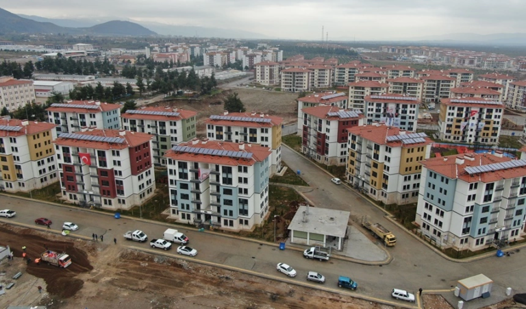 Gaziantep’te deprem konutlarının teslimine sayılı günler kaldı