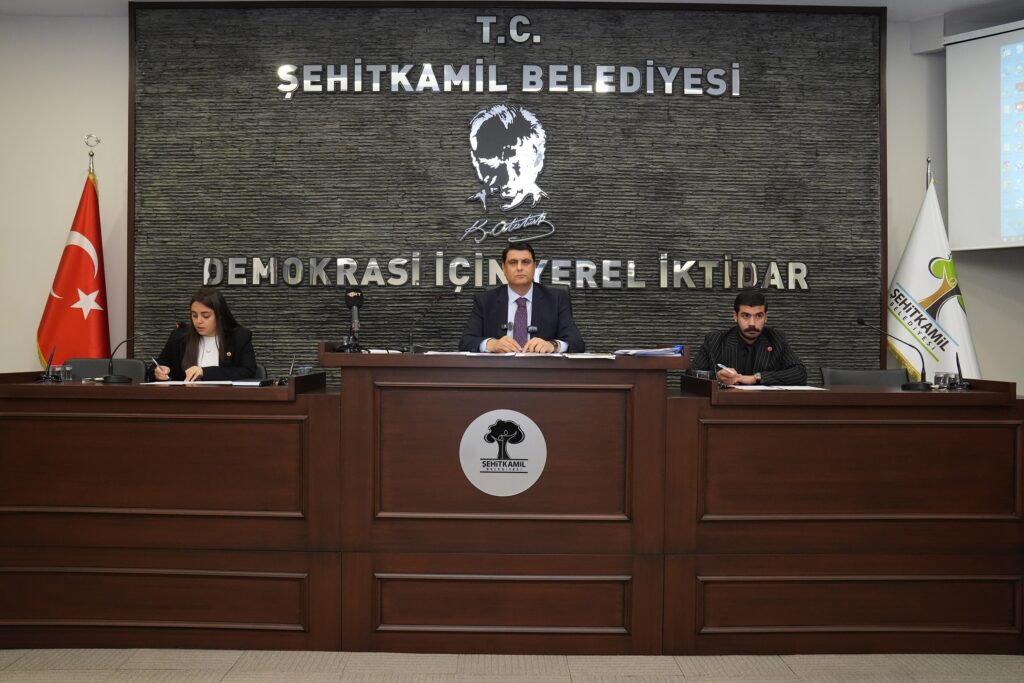 ŞEHİTKAMİL BELEDİYESİ MECLİS TOPLANTISI TAMAMLANDI