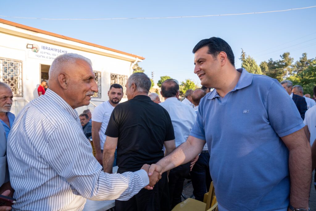BAŞKAN YILMAZ, İBRAHİMŞEHİR MAHALLESİ SAKİNLERİYLE BULUŞTU
