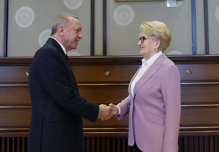 Cumhurbaşkanı Erdoğan, İYİ Parti eski Genel Başkanı Akşener’i kabul etti