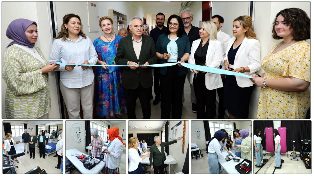 GAÜN FTR BÖLÜMÜ LABORATUVARLARININ AÇILIŞI YAPILDI