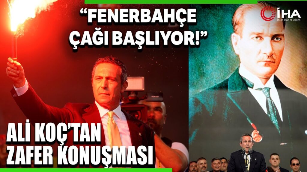 Ali Koç: “Artık Fenerbahçe çağı bugünden itibaren başlıyor”