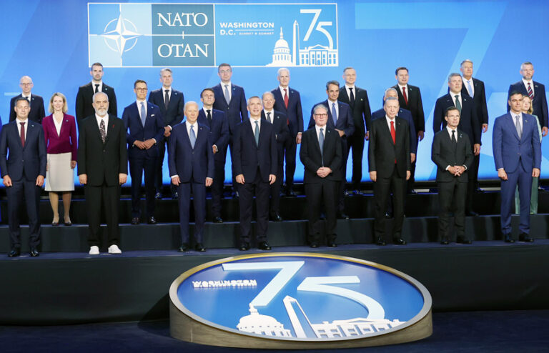 Cumhurbaşkanı Erdoğan, NATO Atlantik Konseyi Devlet ve Hükûmet Başkanları Oturumu’na katıldı