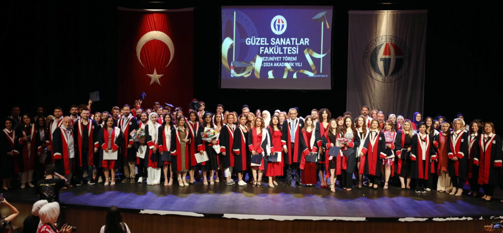 GAÜN GÜZEL SANATLAR FAKÜLTESİNDE MEZUNİYET HEYECANI