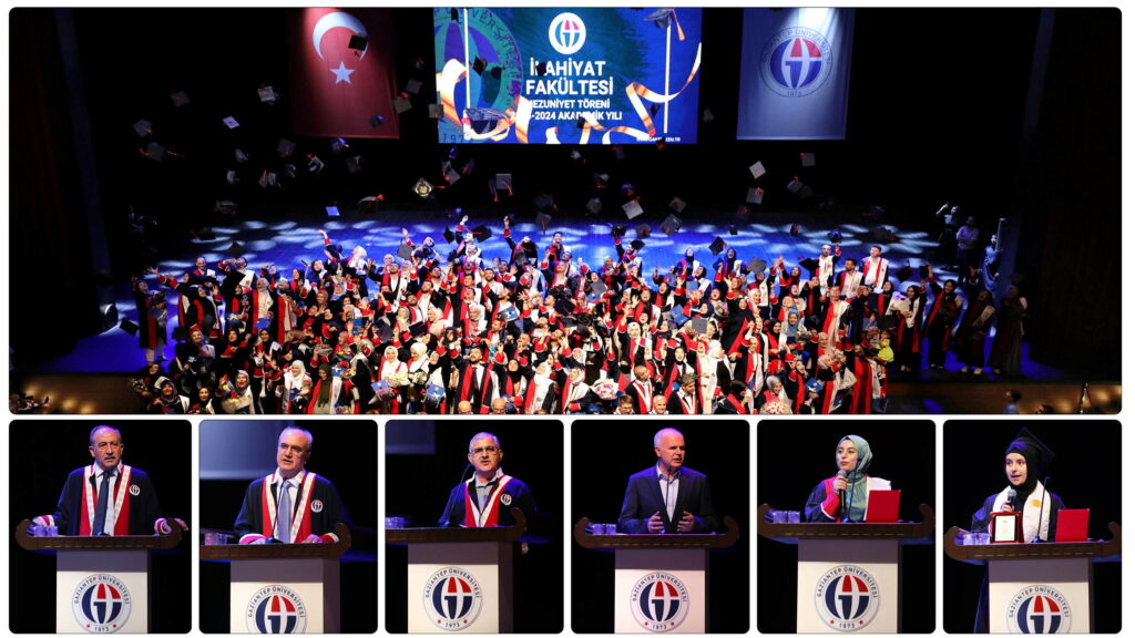 GAÜN İLAHİYAT FAKÜLTESİ ÖĞRENCİLERİNİN MEZUNİYET TÖRENİ GERÇEKLEŞTİ
