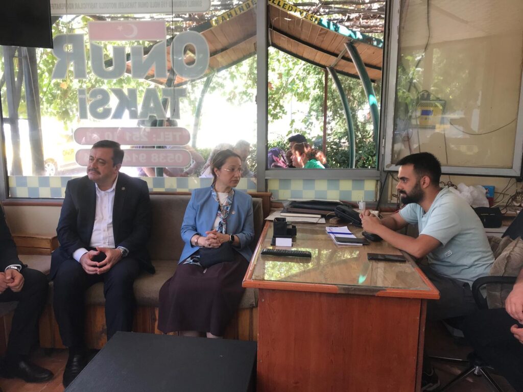 BAKBAK, ŞAHİNBEY’DE ESNAFLARLA BULUŞTU