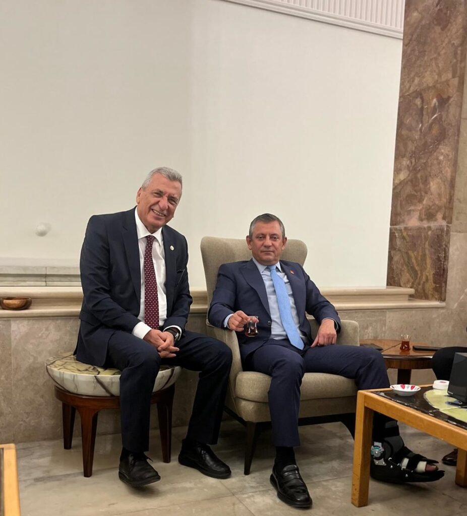 Özgür Özel’le görüşen CHP’li Öztürkmen: Fıstık Mitingi’nin programı netleşti