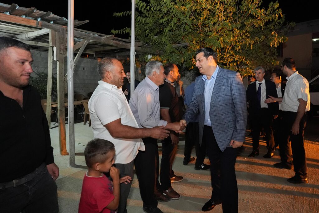 BAŞKAN UMUT YILMAZ, SÜLÜKLÜ MAHALLESİ’NDE HALKLA BULUŞTU
