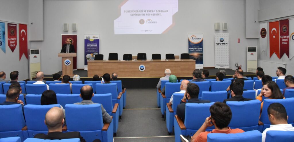 GSOMEM’DE GÜNEŞ ENERJİSİ VE ENERJİ DEPOLAMA SEMİNERİ GERÇEKLEŞTİRİLDİ