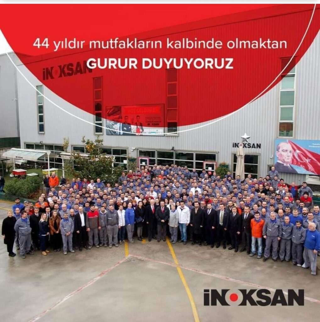 İNOKSAN: “44 yıldır mutfakların kalbinde olmaktan gurur duyuyoruz”