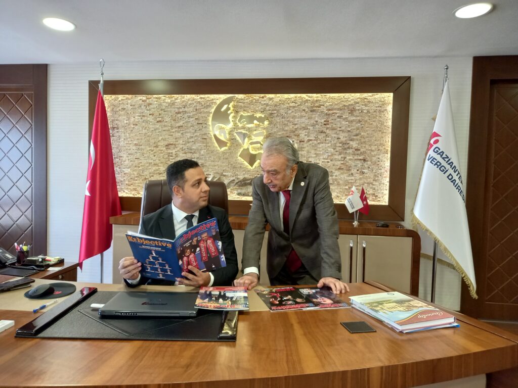 TÜRK BASIN BİRLİĞİ’NDEN GAZİANTEP DEFTERDARI’NA TEBRİK