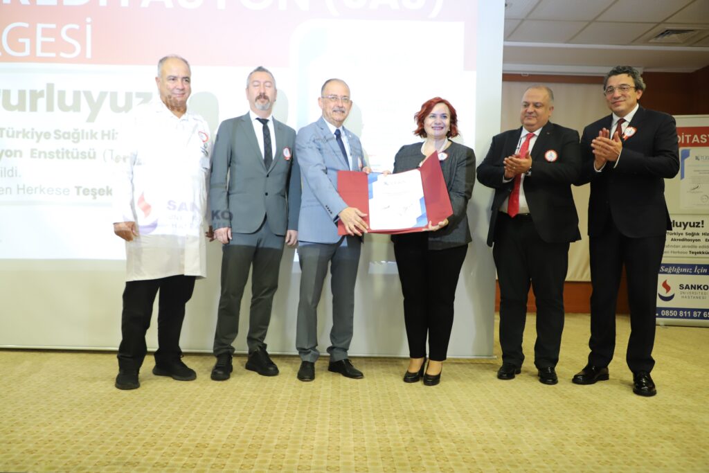 SANKO ÜNİVERSİTESİ HASTANESİ’NİN “AKREDİTASYON BELGESİ” GURURU