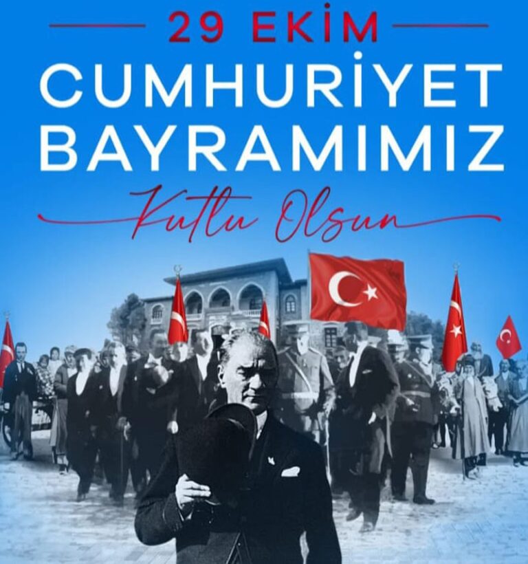 M. Erhan Durukan: “29 EKİM CUMHURİYET BAYRAMI”
