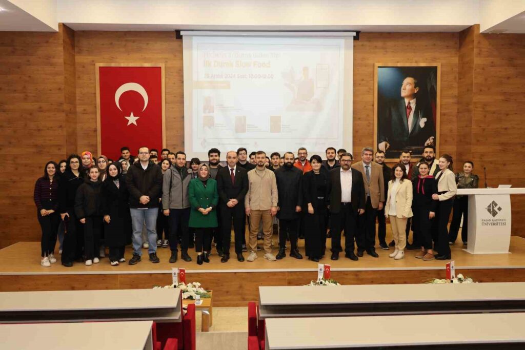 HKÜ’de ‘Slow Food ve Michelin Yıldızı Yolculuğu’ ele alındı