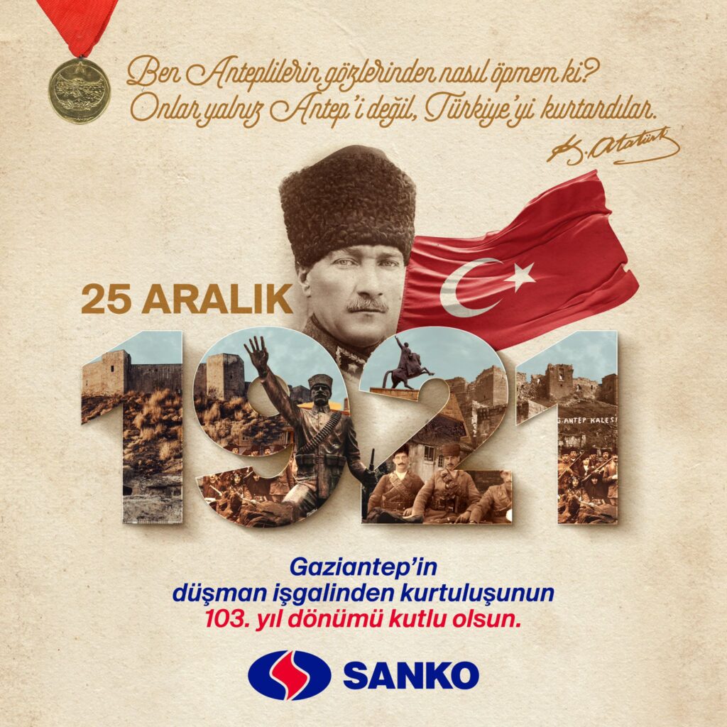 SANKO Holding 25 Aralık kutlaması