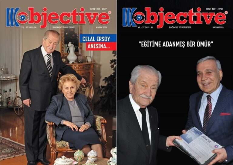OBJEKTİF DERGİSİ’NİN KASIM SAYISI ÇIKTI
