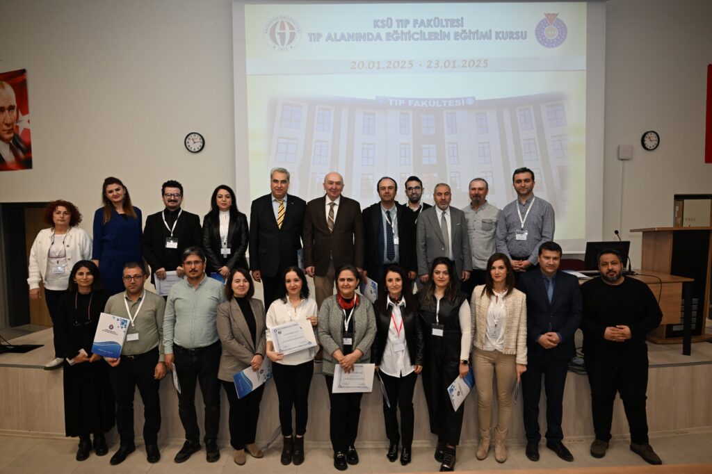 GAÜN AKADEMİSYENLERİNDEN KSÜ TIP FAKÜLTESİ’NE EĞİTİCİ EĞİTİMİ