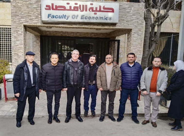 GAÜN HEYETİNDEN HALEP ÜNİVERSİTESİNE ZİYARET