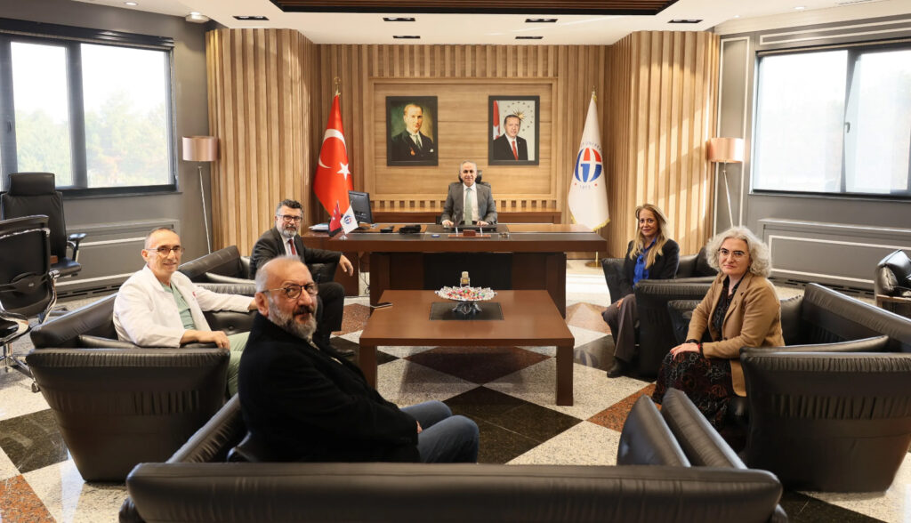 GAZİANTEP-KİLİS TABİP ODASI, GAÜN REKTÖRÜ DOĞAN’I ZİYARET ETTİ