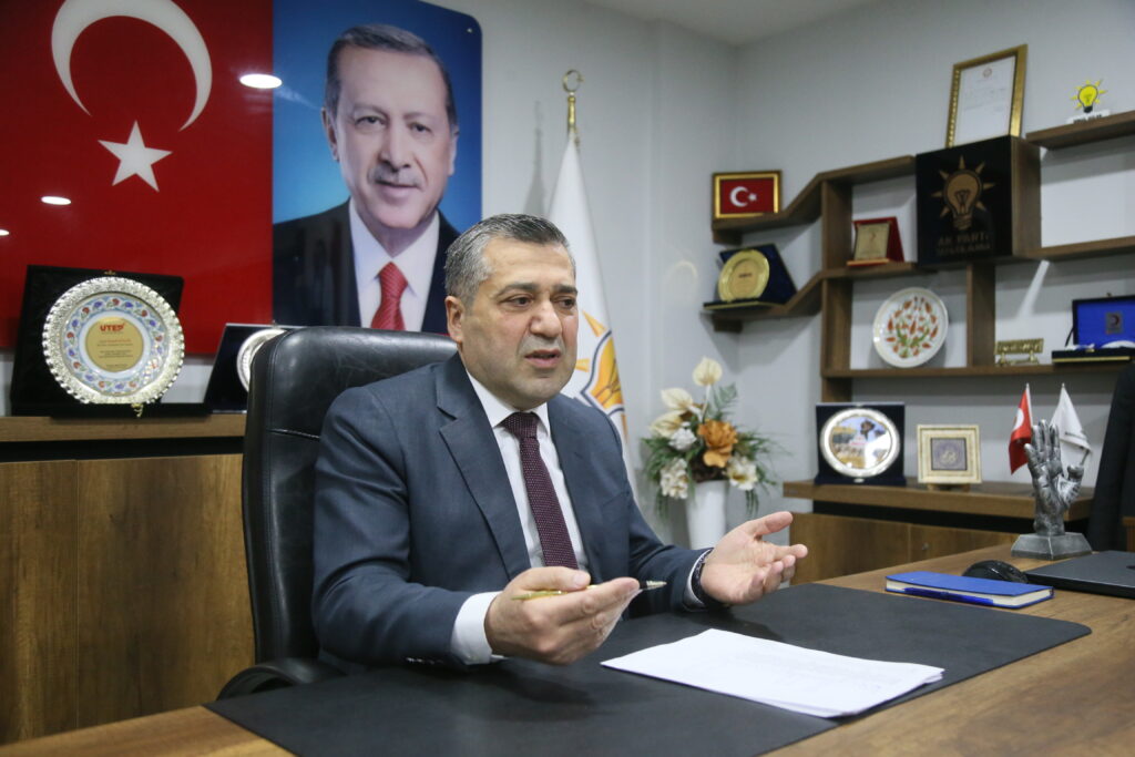 AK Parti İlçe Başkanı İsmail Güler’in basın açıklaması