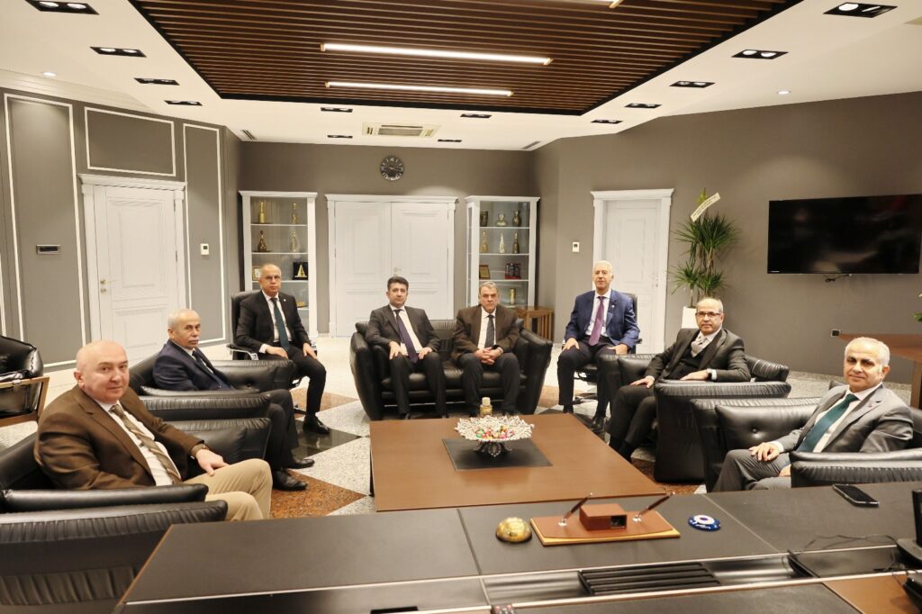 KSÜ VE KİLİS 7 ARALIK ÜNİVERSİTESİ REKTÖRLERİNDEN GAÜN REKTÖRÜ DOĞAN’A ZİYARET