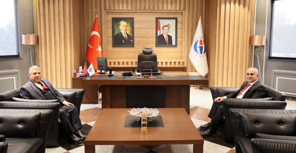OĞUZELİ BELEDİYE BAŞKANI’NDAN GAÜN REKTÖRÜ DOĞAN’A ZİYARET