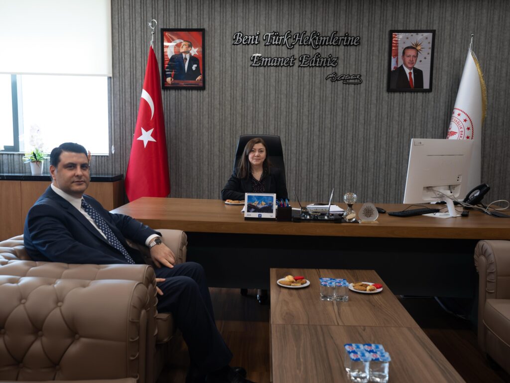 BAŞKAN YILMAZ’DAN DOĞAN VE TÜRKÇÜOĞLU’NA HAYIRLI OLSUN ZİYARETİ