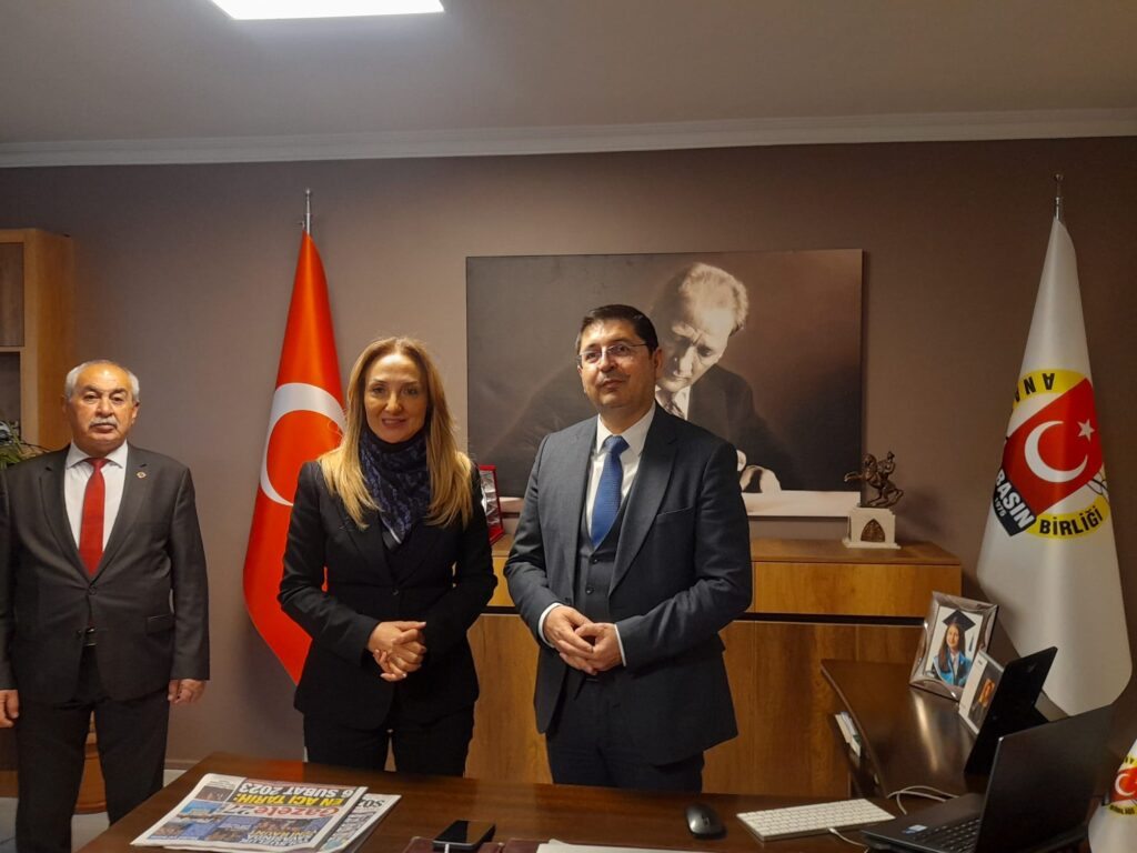 CHP Heyeti Anadolu Basın Birliği’ni ziyaret etti