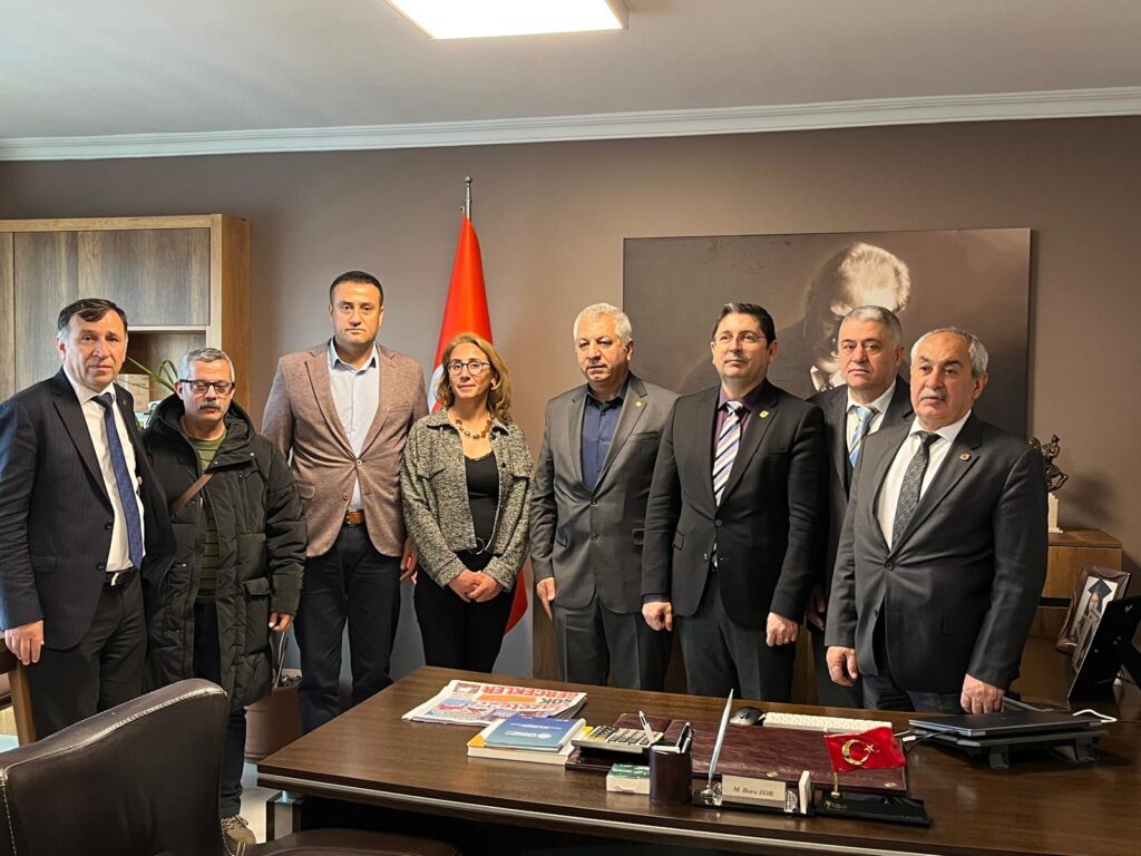 EMEP Genel Başkanı Seyit Aslan Anadolu Basın Birliği’ni Ziyaret Etti