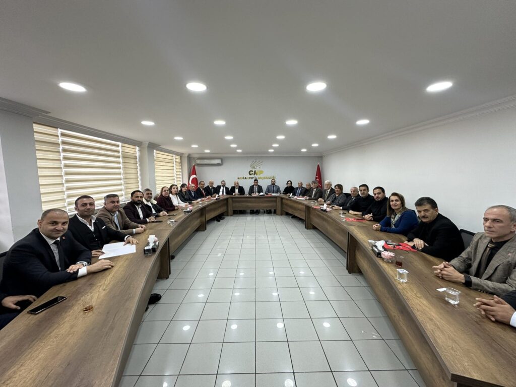 CHP GAZİANTEP’TEN İL DANIŞMA KURULU TOPLANTISI