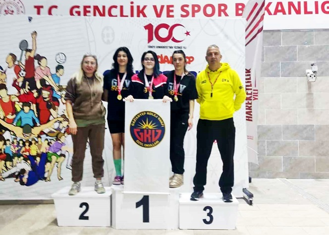 Şampiyonlar yine Gaziantep Kolej Vakfı’ndan çıktı