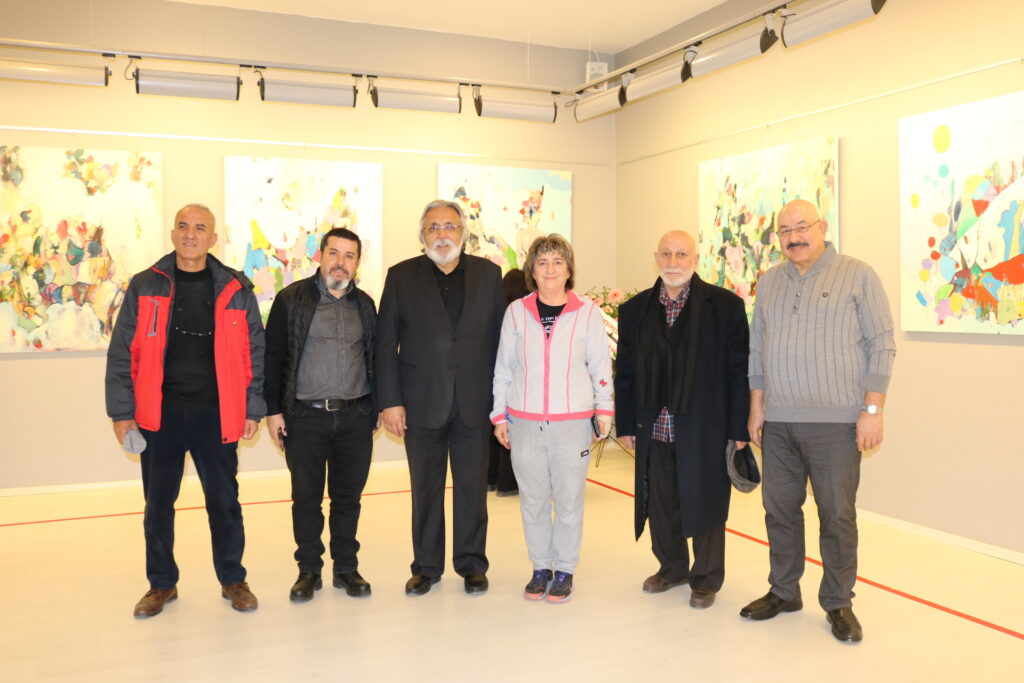 RESSAM BELGİN AKIN SANKO SANAT GALERİSİ’NDE SERGİ AÇTI